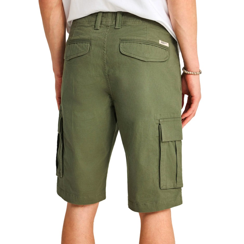 Ανδρική Βερμούδα Cargo Χακί - Funky Buddha