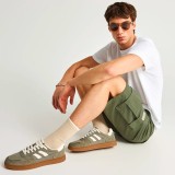 Ανδρική Βερμούδα Cargo Χακί - Funky Buddha Εικόνα 2