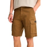 Men's Cargo Shorts Brown - Funky Buddha Image 1