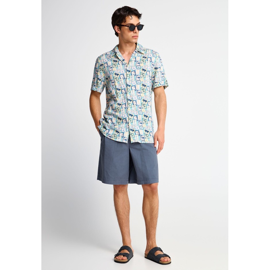 FUNKY BUDDHA  FBM013-005-03-DUSTY BLUE ΣΙΕΛ