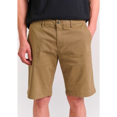 Ανδρική Βερμούδα Chino Μπεζ - Funky Buddha The Essentials