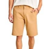 Ανδρική Βερμούδα Chino Μπεζ - Funky Buddha The Essentials Εικόνα 