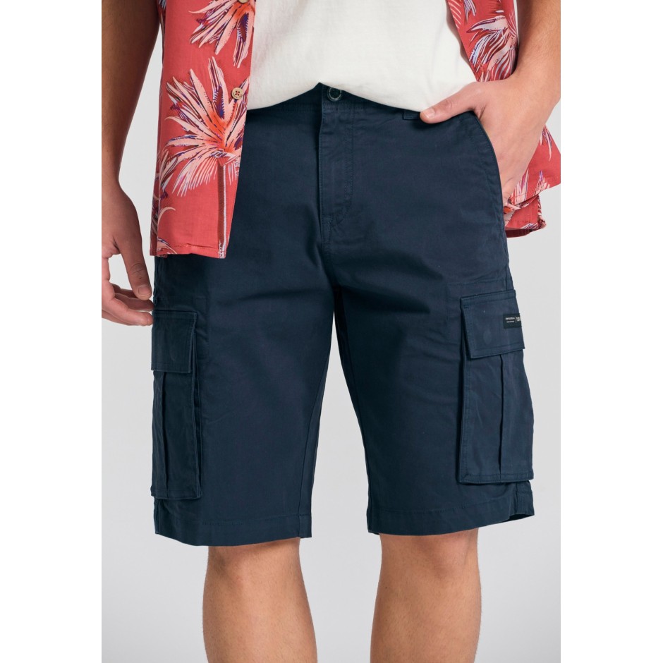 FUNKY BUDDHA FBM011-002-03-NAVY Μπλε