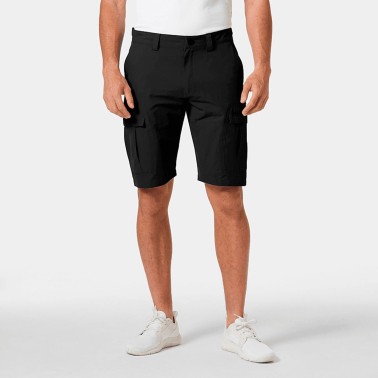 Ανδρική Βερμούδα Cargo Μαύρη - Helly Hansen Quick-Dry