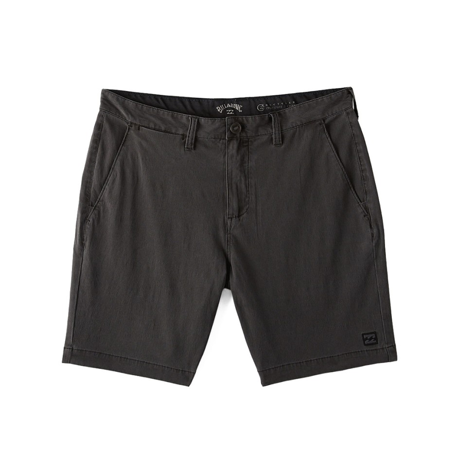 Ανδρική Βερμούδα Μαύρη - Billabong Crossfire Wave Washed 18"