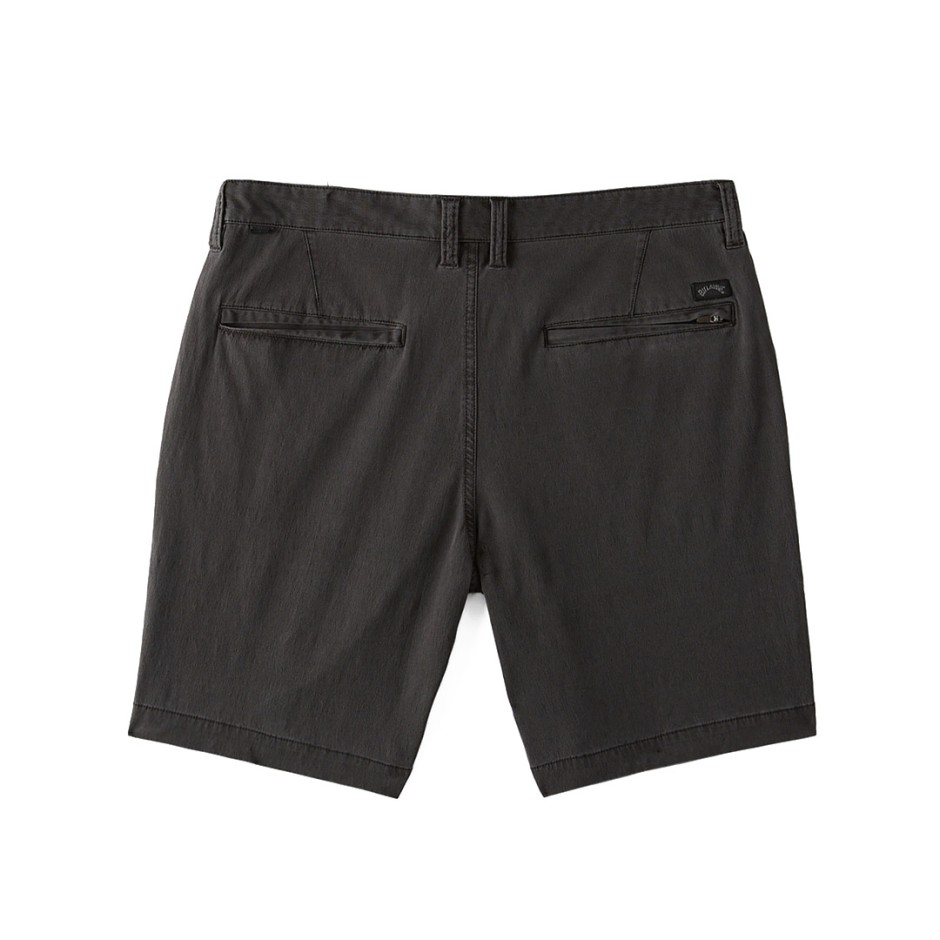 Ανδρική Βερμούδα Μαύρη - Billabong Crossfire Wave Washed 18"