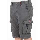 SUPERDRY D2 CORE CARGO LITE SHORT M71011NT-Q2T Coal Image 1