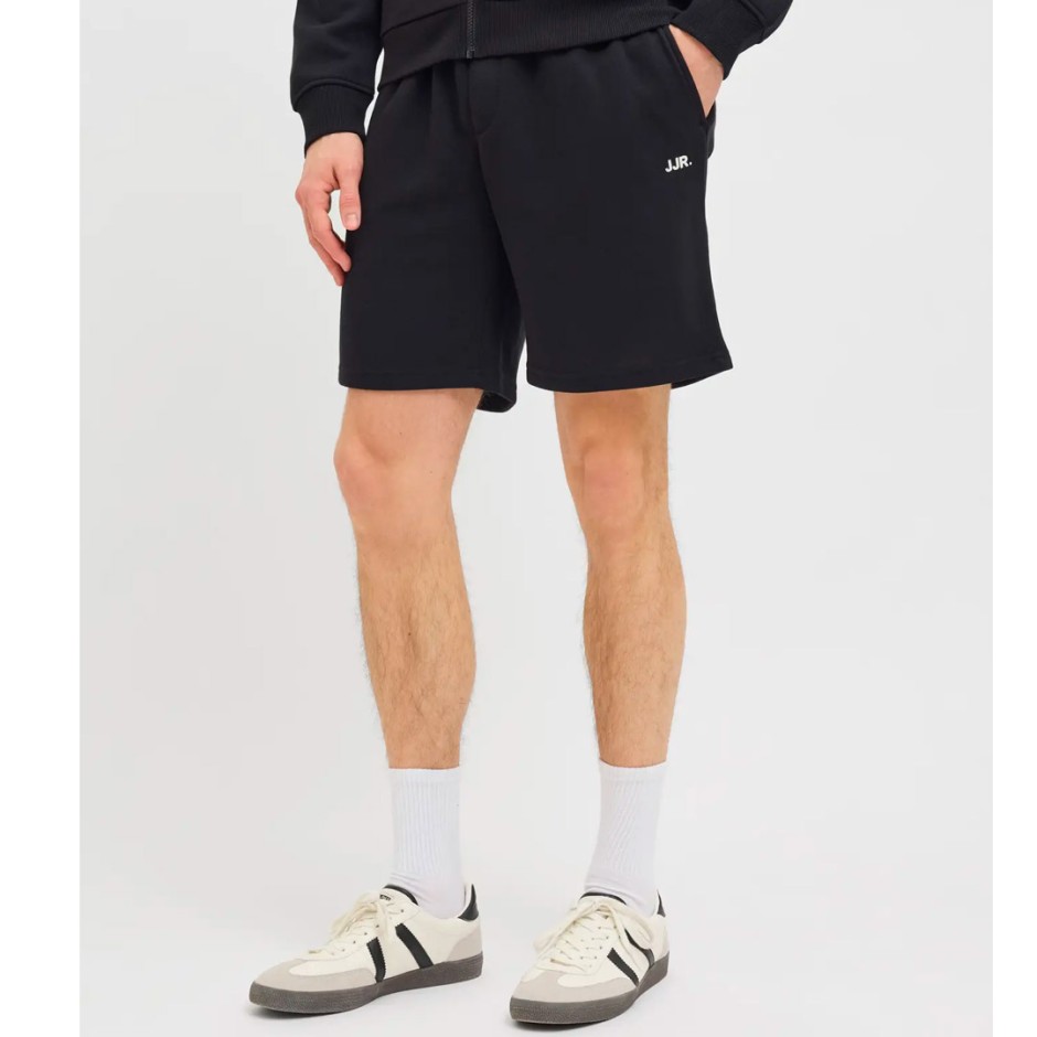 JJ REBEL GORM REG LOGO SWEAT SHORTS SN 12271107-BLACK Black