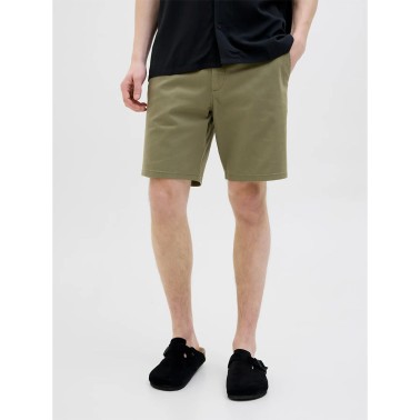 JJ REBEL JREBSHARP CHINO SHORT SN 12270748-DEEP LICHEN GREEN Κhaki