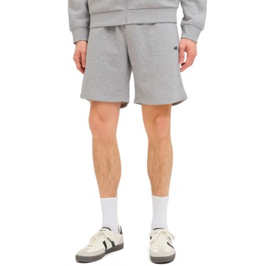 JJ REBEL GORM REG LOGO SWEAT SHORTS SN 12271107-LIGHT GREY MELANGE Grey