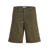 JJ REBEL CARLOS CARGO SHORT SN 12270753-OLIVE NIGHT OLIVE Image 