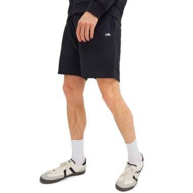 JJ REBEL GORM REG LOGO SWEAT SHORTS SN 12271107-BLACK Black