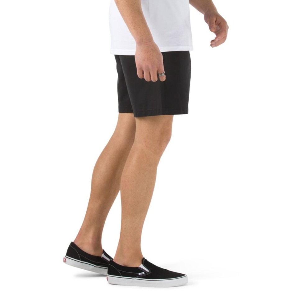 VANS MN RANGE RELAXED ELASTIC SHORT VA5FKDBLK-BLK Μαύρο