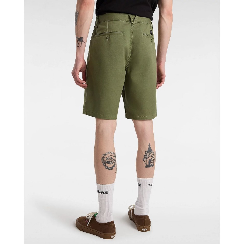 VANS MN AUTHENTIC CHINO RELAXED SHORT VN0A5FJXAMB-AMB OLIVE