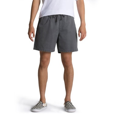VANS MN RANGE SALT WASH RELAXED ELASTIC SHORTS Ανθρακί
