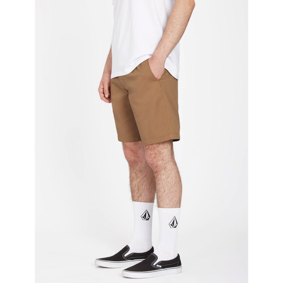 VOLCOM FRICKIN EW SHORT 19 Καφέ