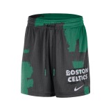NBA Men's Shorts Black - Nike Boston Celtics Courtside Image 