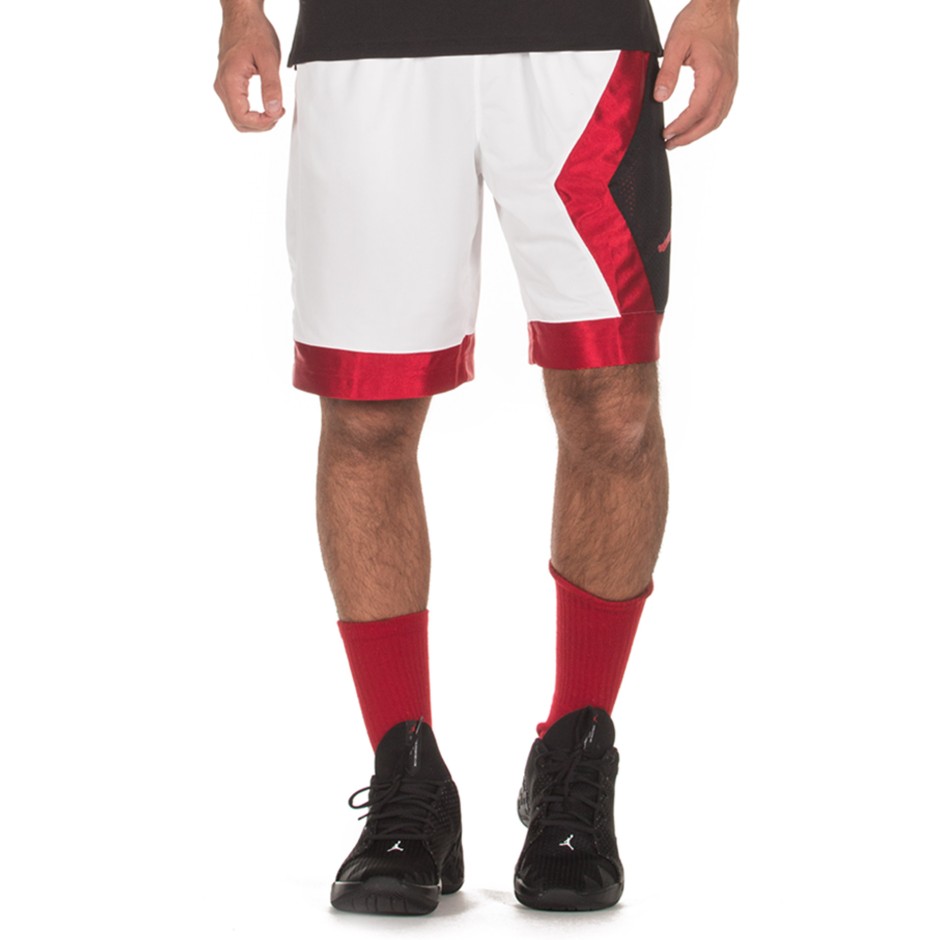 JORDAN JUMPMAN DIAMOND SHORTS AV3206-100 White