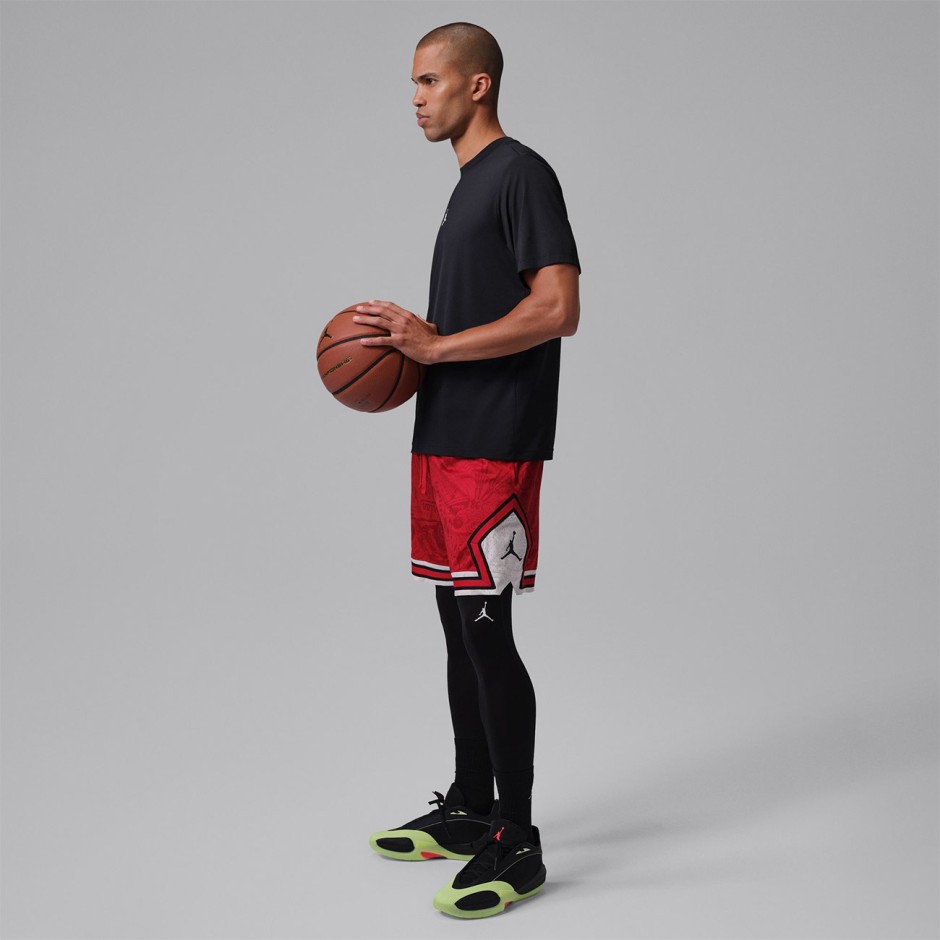 Men's Basketball Shorts Red - Jordan Sport Dri-FIT