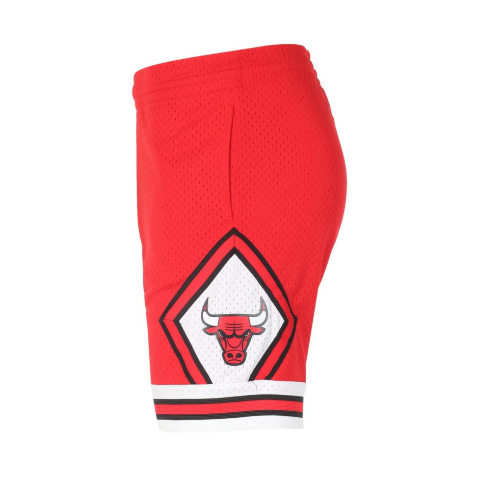 Ανδρική Βερμούδα NBA Κόκκινη - Mitchell & Ness Chicago Bulls 97-98 Road Swingman 