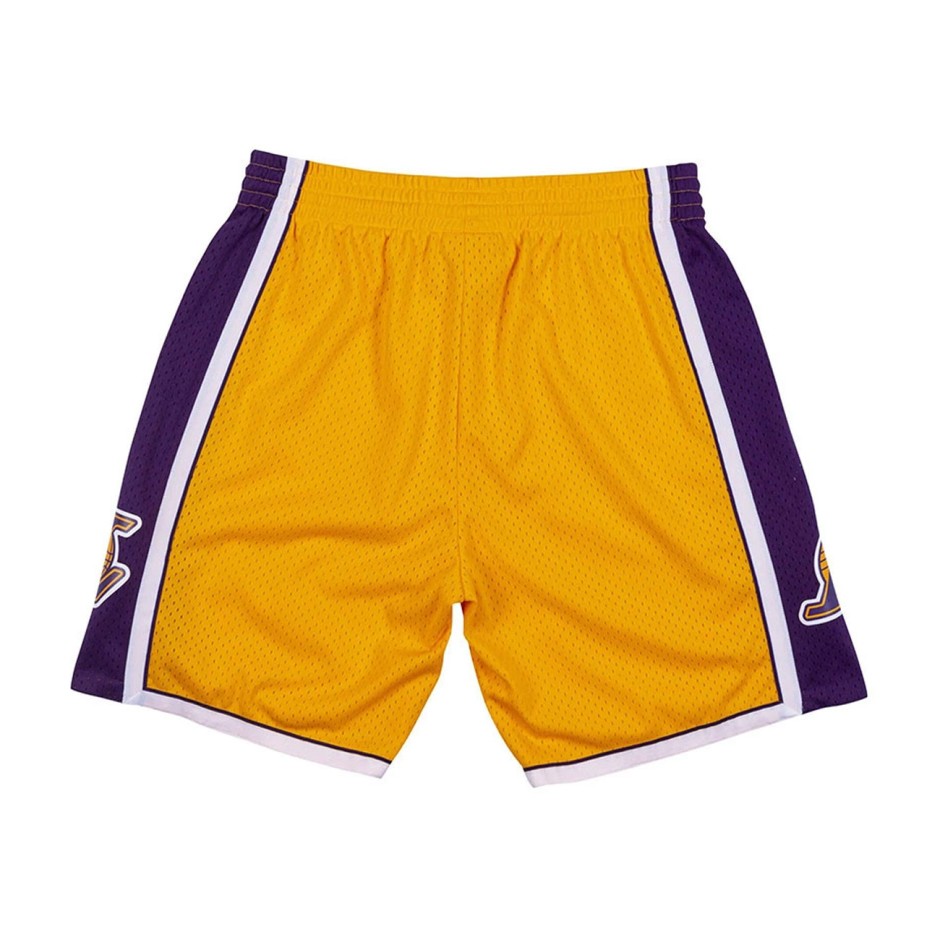 Ανδρική Βερμούδα NBA Κίτρινη - Mitchell & Ness Los Angeles Lakers 2009-2010 Swingman