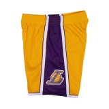 Ανδρική Βερμούδα NBA Κίτρινη - Mitchell & Ness Los Angeles Lakers 2009-2010 Swingman Εικόνα 1