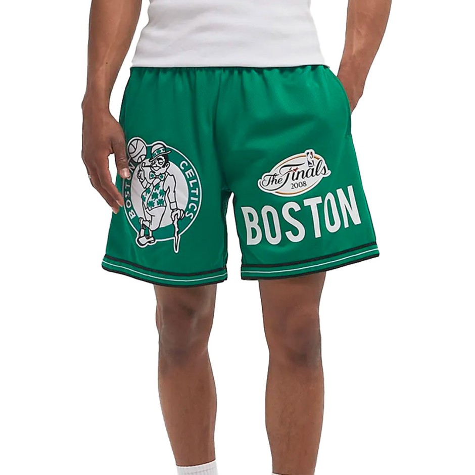 Ανδρική Βερμούδα NBA Πράσινη - Mitchell & Ness Overtime Boston Celtics