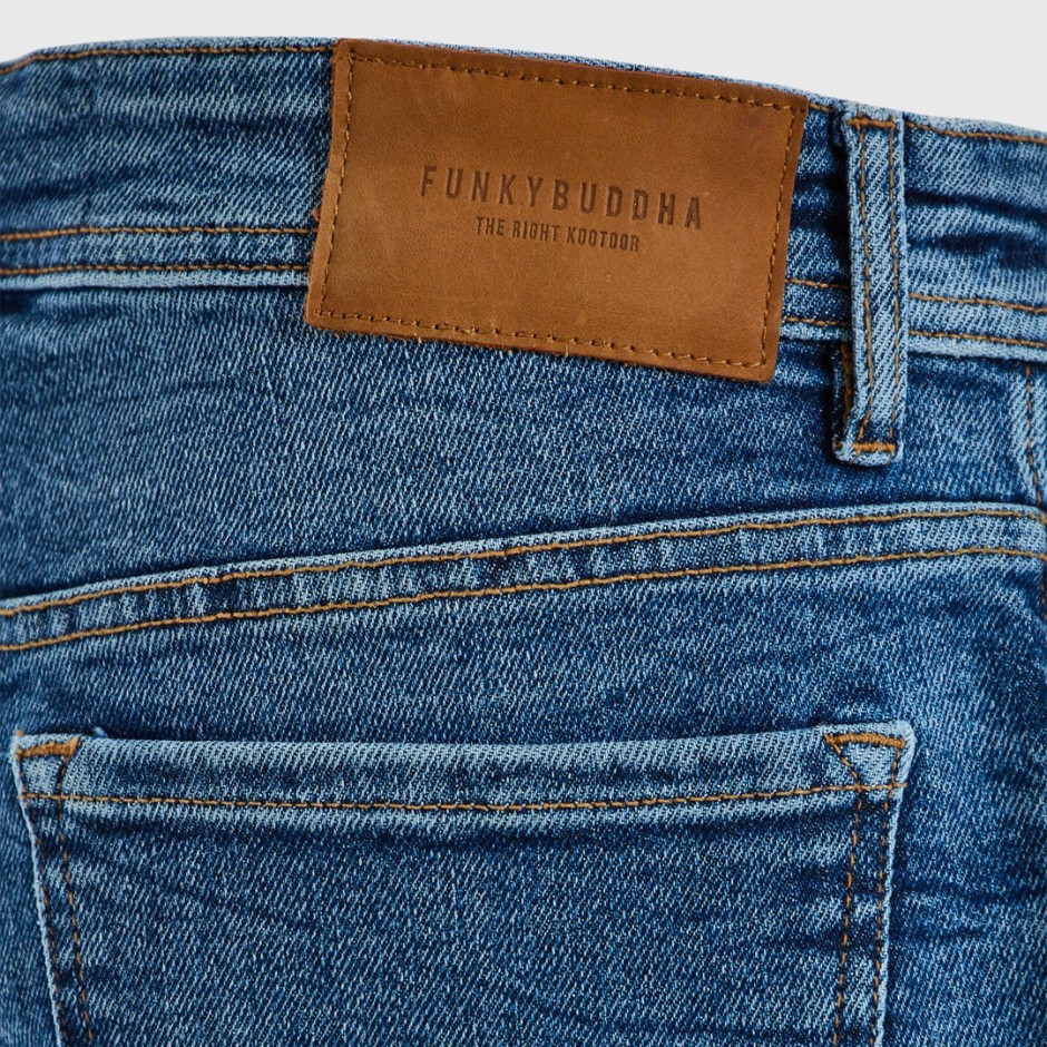 Ανδρική Βερμούδα Τζιν - Funky Buddha