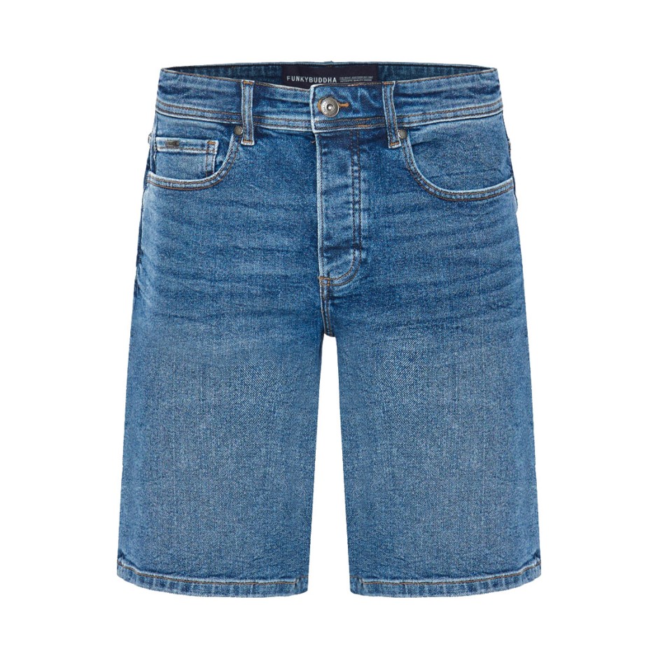 Ανδρική Βερμούδα Τζιν - Funky Buddha