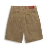 Ανδρική Βερμούδα Τζιν Χακί - Vans Premium Check-5 Baggy Denim  Εικόνα 0