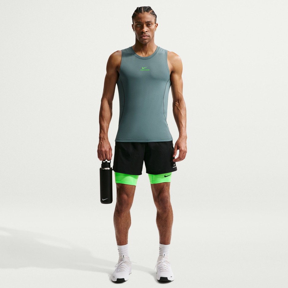 Men's Training Tights Green - Nike Pro 