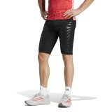 Ανδρικό Κολάν για Τρέξιμο Μαύρο - adidas Performance Adizero Control Running Short Legging Εικόνα 