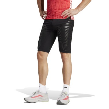 Ανδρικό Κολάν για Τρέξιμο Μαύρο - adidas Performance Adizero Control Running Short Legging