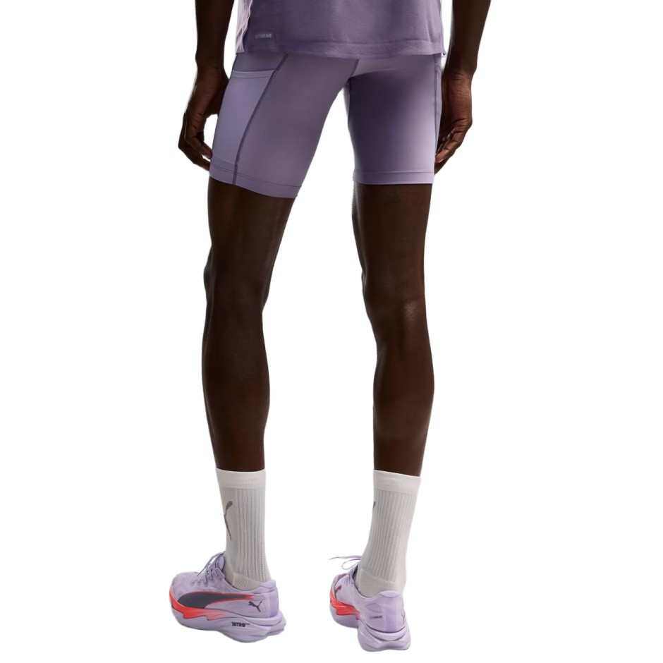 Ανδρικό Κολάν για Τρέξιμο Μωβ - PUMA Lightspeed Printed 8"