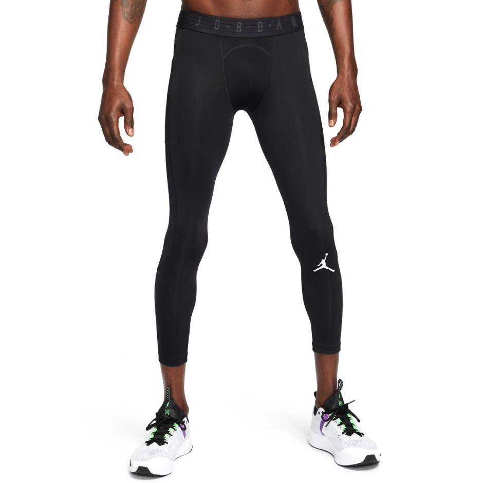 Nike Men's Pro Dri-FIT 3/4-Length Fitness Tights in Black, FB7950