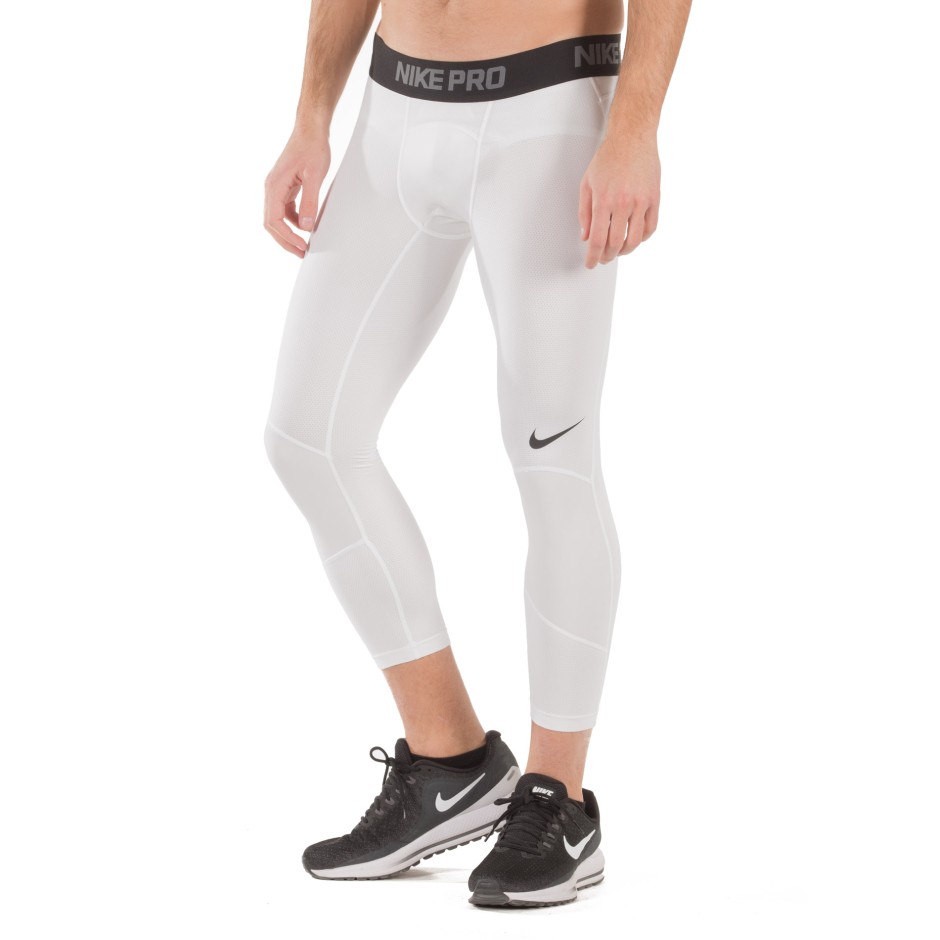 NIKE M NP DRY TIGHT 3QY BBALL 925821-100 White