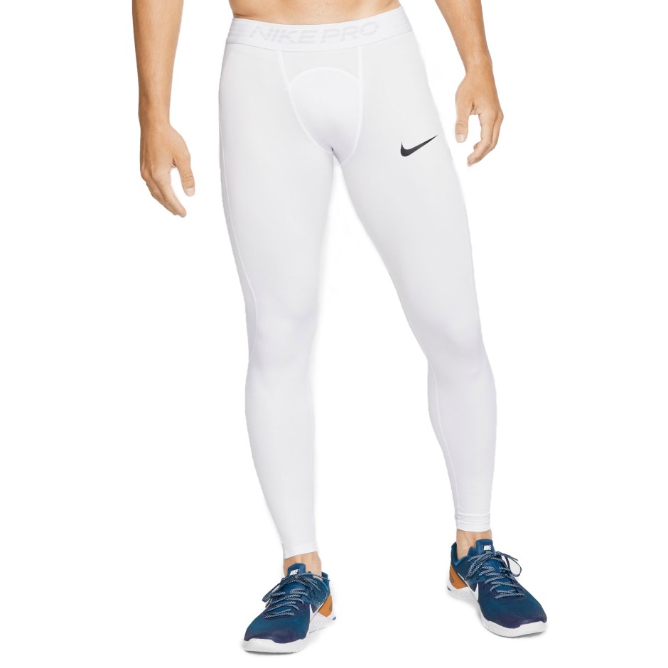 NIKE PRO MEN'S TIGHTS BV5641-100 Λευκό