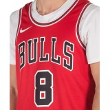 NIKE ICON EDITION SWINGMAN CHICAGO BULLS 864465-666 Red Image 1