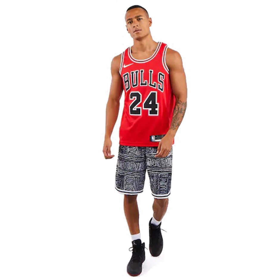 NIKE NBA SWINGMAN JERSEY BULLS ICON EDITION 2020 CW3660-658 Κόκκινο