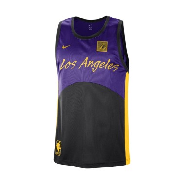 NIKE LOS ANGELES LAKERS STARTING 5 JERSEY Μωβ