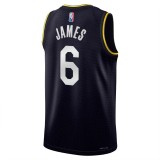 NIKE LEBRON JAMES LAKERS Μαύρο Εικόνα 0