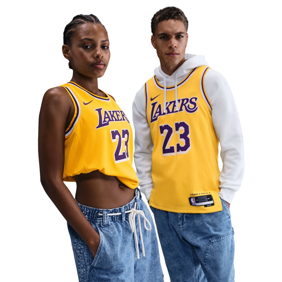 Ανδρική Εμφάνιση NBA Κίτρινη - Nike Los Angeles Lakers Icon Edition 2022/23 