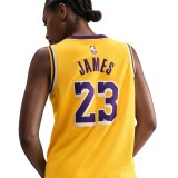 Ανδρική Εμφάνιση NBA Κίτρινη - Nike Los Angeles Lakers Icon Edition 2022/23  Εικόνα 4