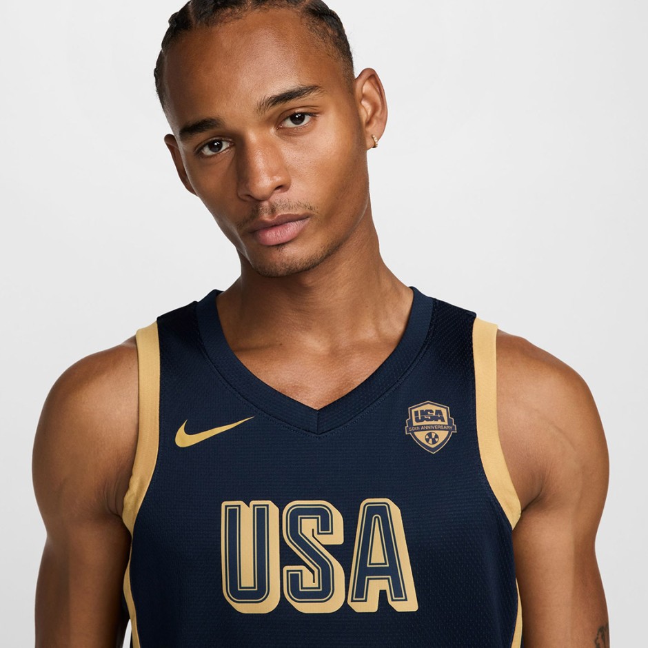 Ανδρική Εμφάνιση Μπάσκετ Μπλε - Nike USAB Limited