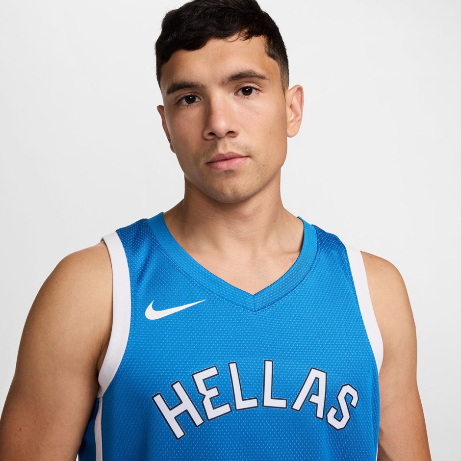 Ανδρική Εμφάνιση Μπάσκετ Μπλε - Nike Greece Limited Road