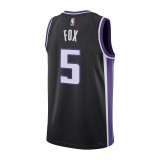 Ανδρική Εμφάνιση NBA Μαύρη - Nike Sacramento Kings 2023/24 Icon Edition Εικόνα 0