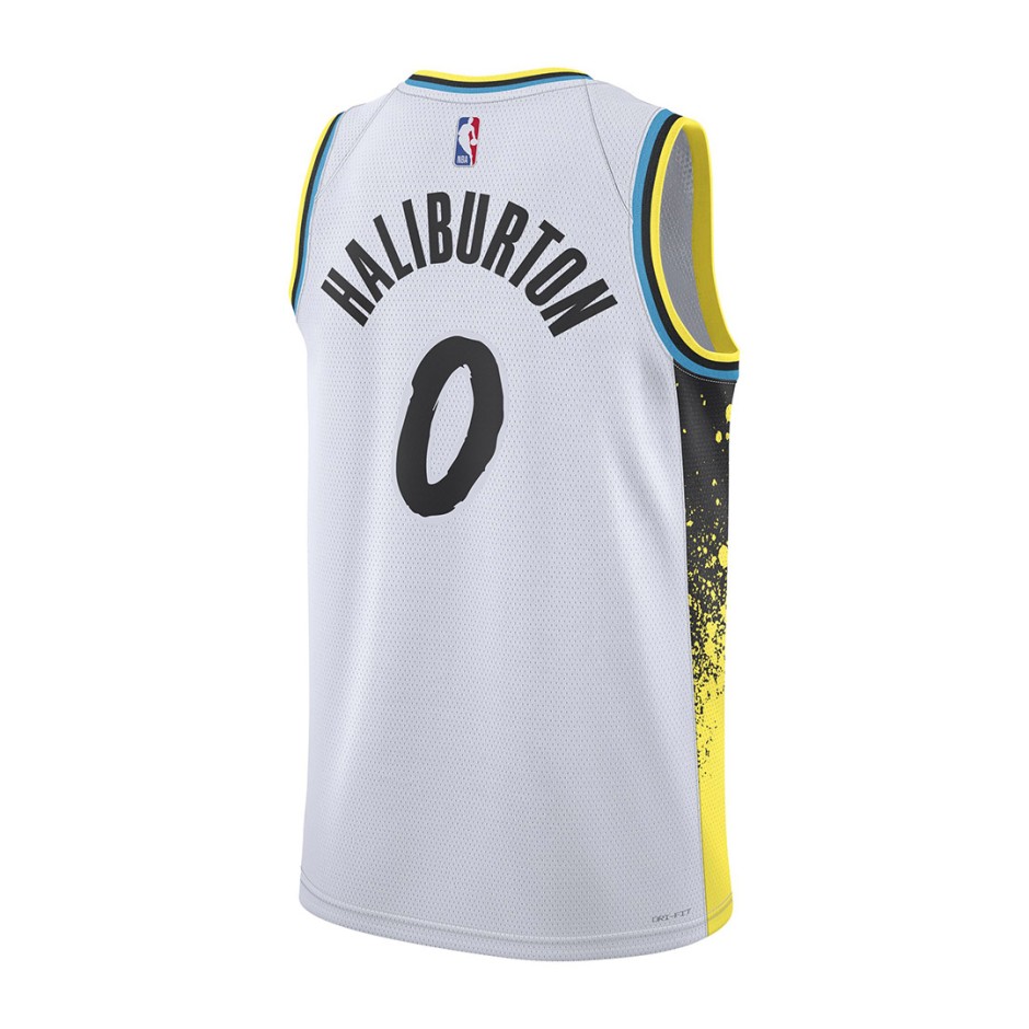 Ανδρική Εμφάνιση NBA Λευκή - Nike Tyrese Haliburton Indiana Pacers 2024/25 City Edition
