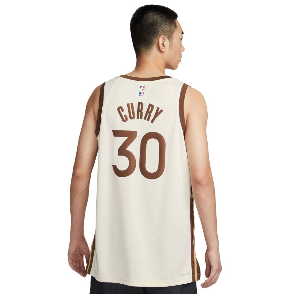 Ανδρική Εμφάνιση NBA Λευκή - Nike Stephen Curry Golden State Warriors City Edition 2025/26