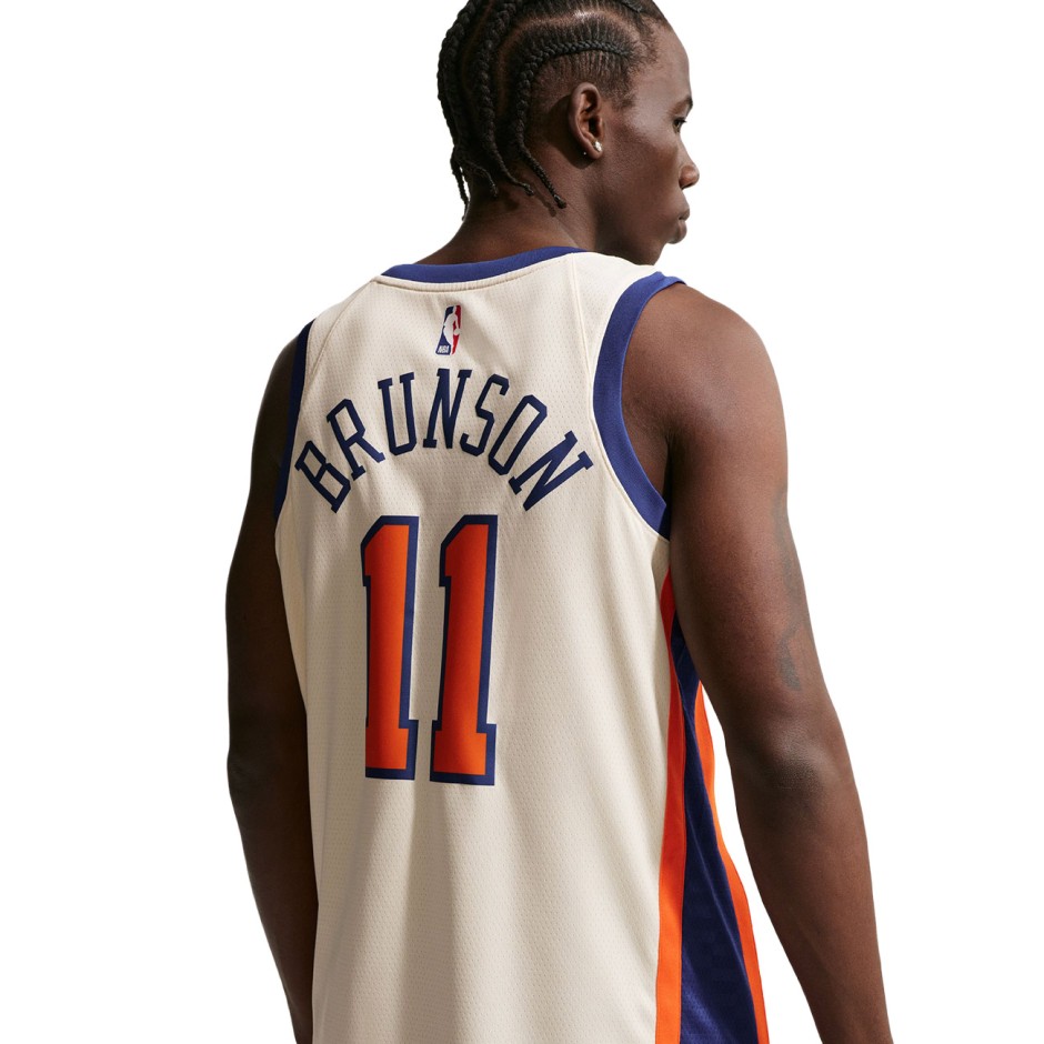 Ανδρική Εμφάνιση NBA Λευκή - Nike Jalen Brunson New York Knicks City Edition 2025/26