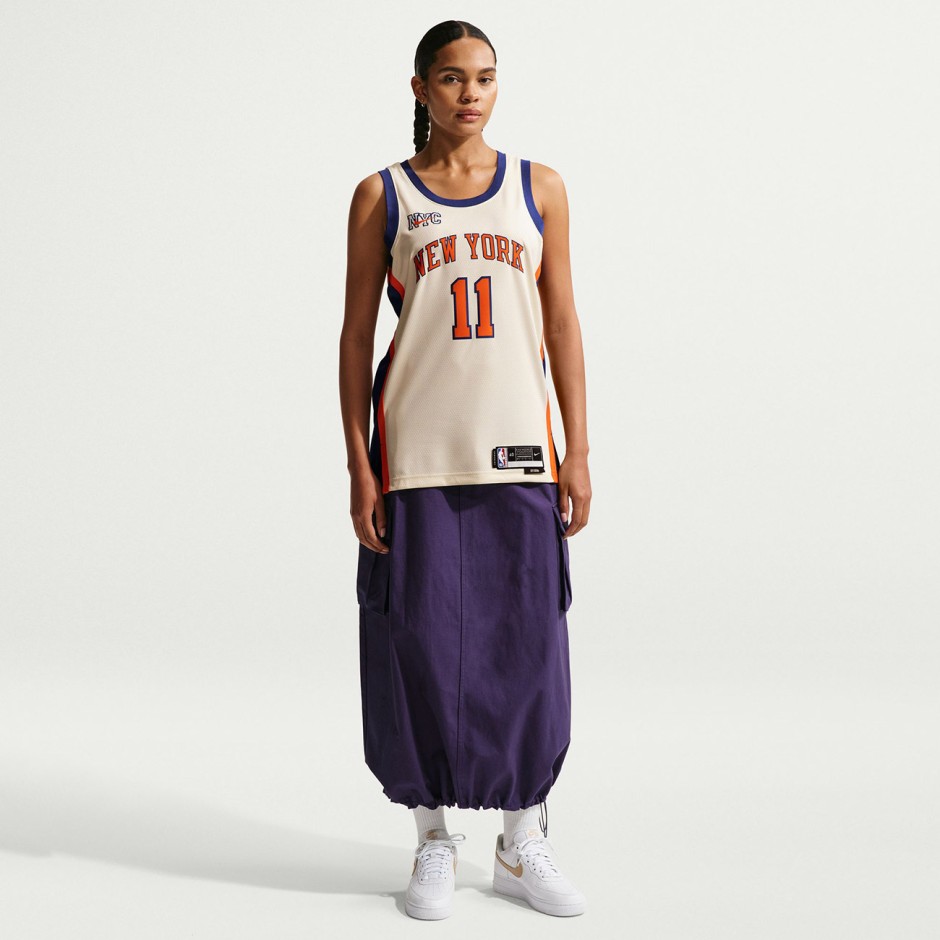 Ανδρική Εμφάνιση NBA Λευκή - Nike Jalen Brunson New York Knicks City Edition 2025/26